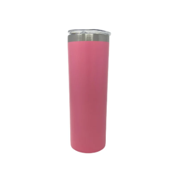 20oz Stainless Steel Powder Coated Skinny Tumbler